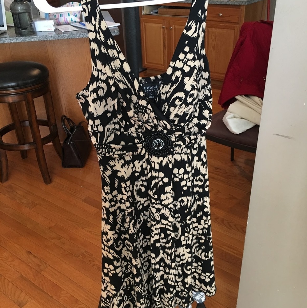 Flirty tribal sundress.